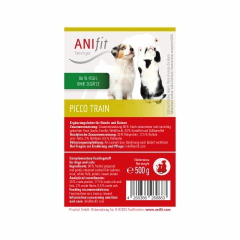 Cat Dog Snacks Picco Train Fish 500g 1 Piece -3- Anifit