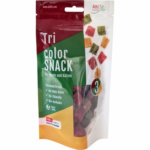 Cat Dog Accessories Snacks Tricolor-Snack 35g 1 Piece -1- Anifit